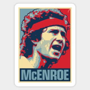 McEnroe Sticker